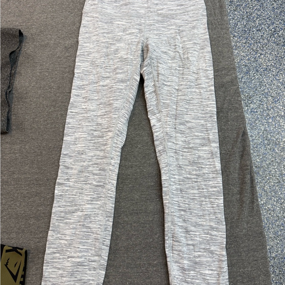 lululemon athletica Light Gray Leggings